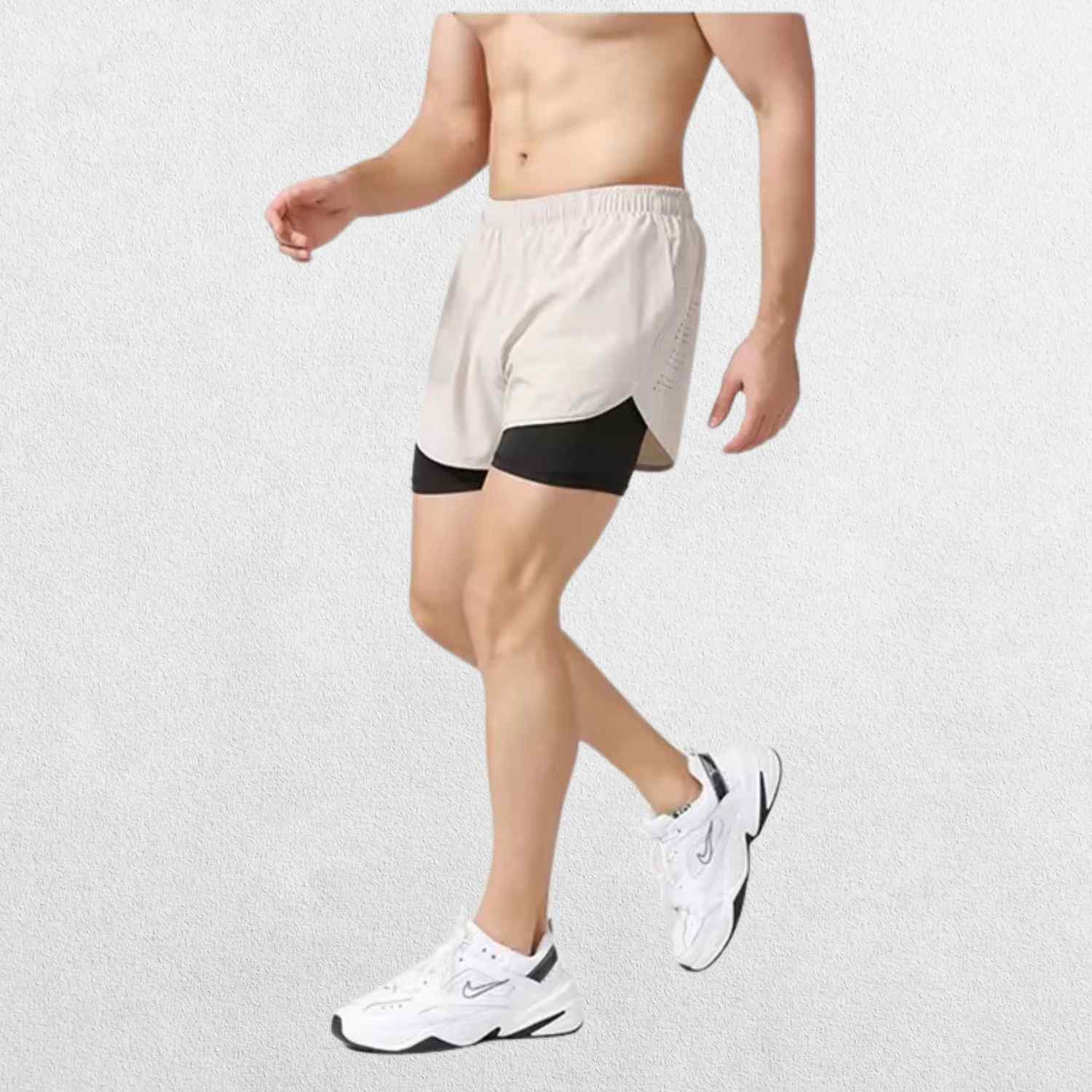 GPW Men's Compression Running Shorts with Pocket