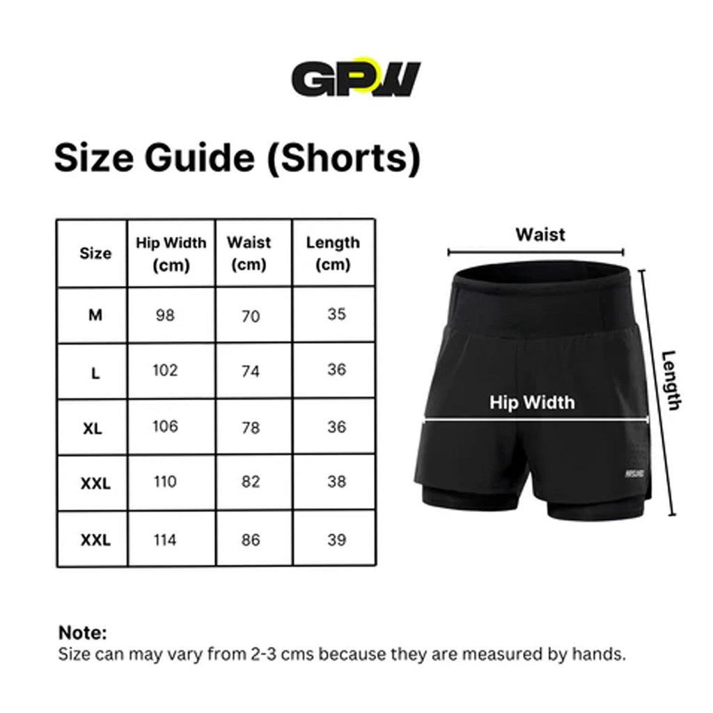 GPW Men's Quick-Dry Running & Beach Shorts