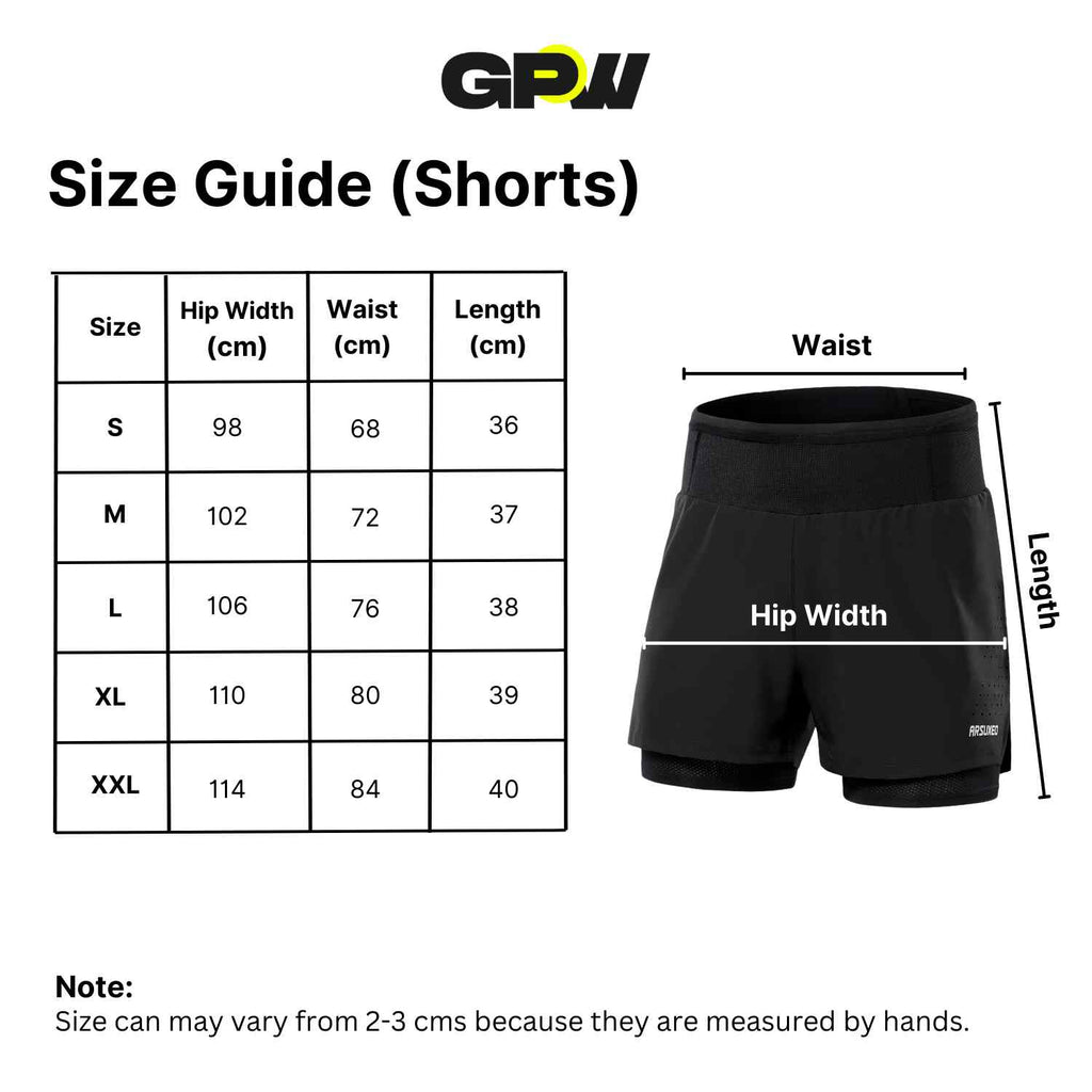 GPW Men's Compression Running Shorts with Pocket