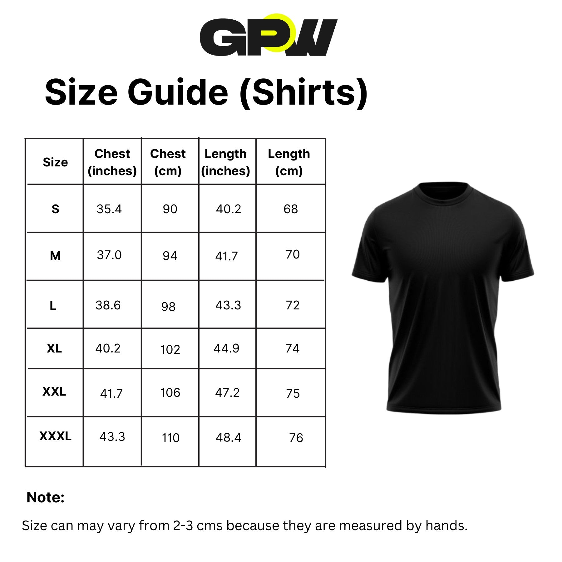 GPW Men's Oversized Fitness Tee