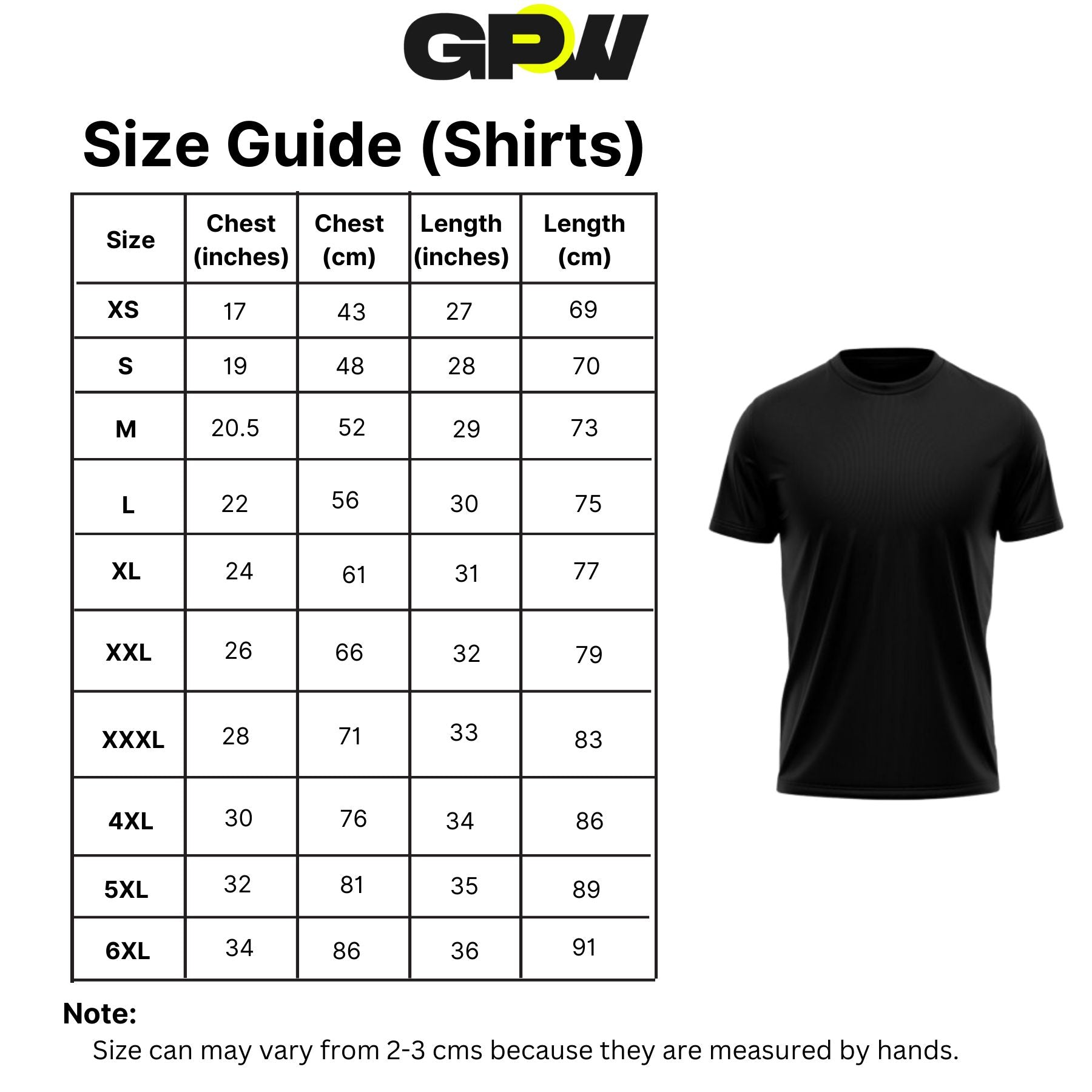 Gold's Gym Bodybuilding Crewneck Tee