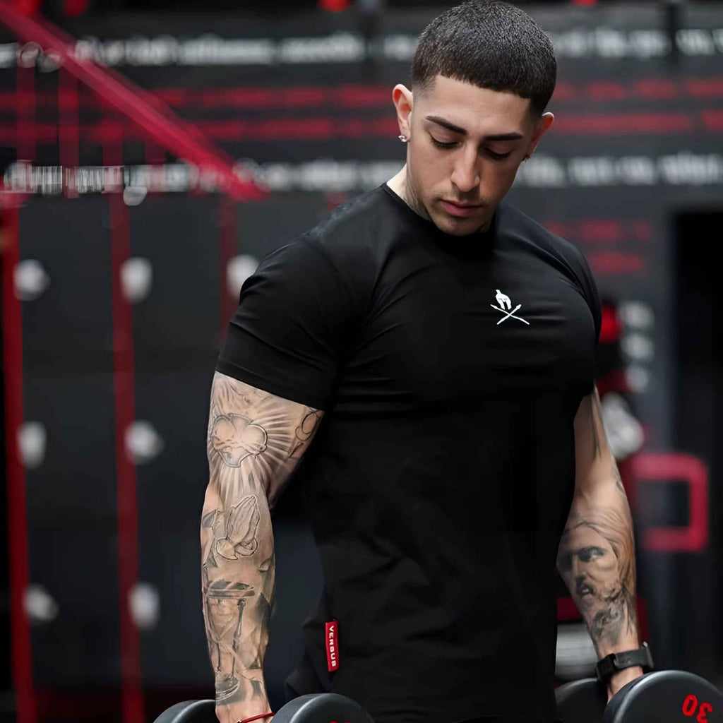 Men's Cotton Summer Gym Tee