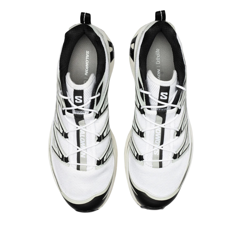 Salomon XT-6 White Metal Black – Women's Trail Sneakers