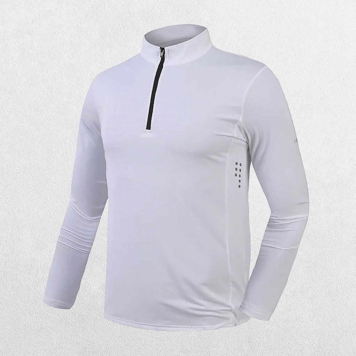 GPW Men's Half-Zip Stand Collar Sports Shirt
