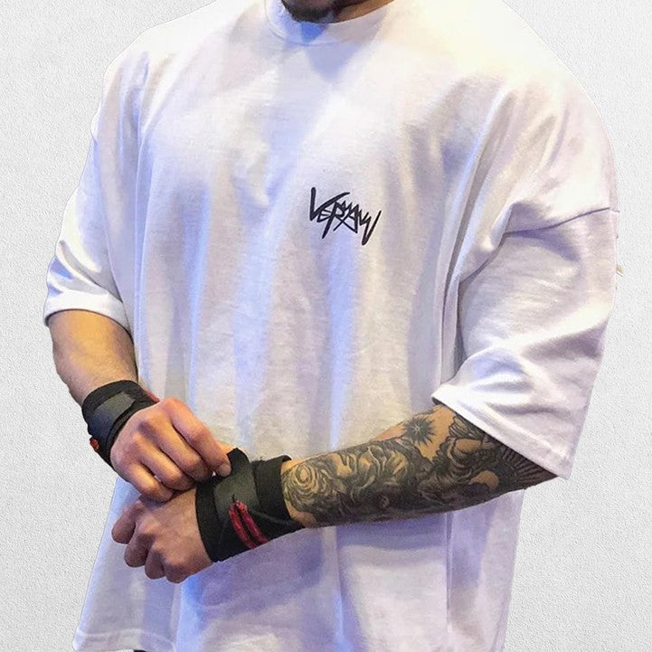 GPW Men's Oversized Bodybuilding Tee