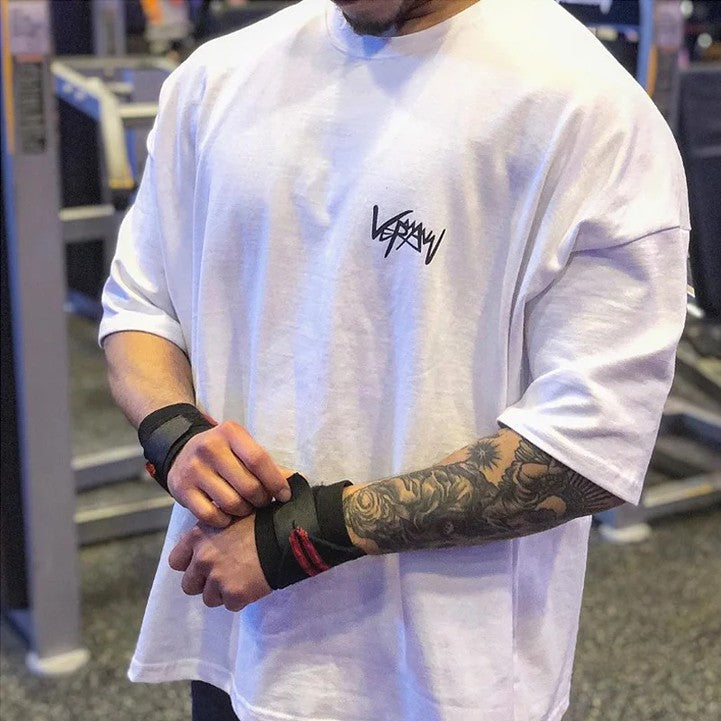 GPW Men's Oversized Bodybuilding Tee