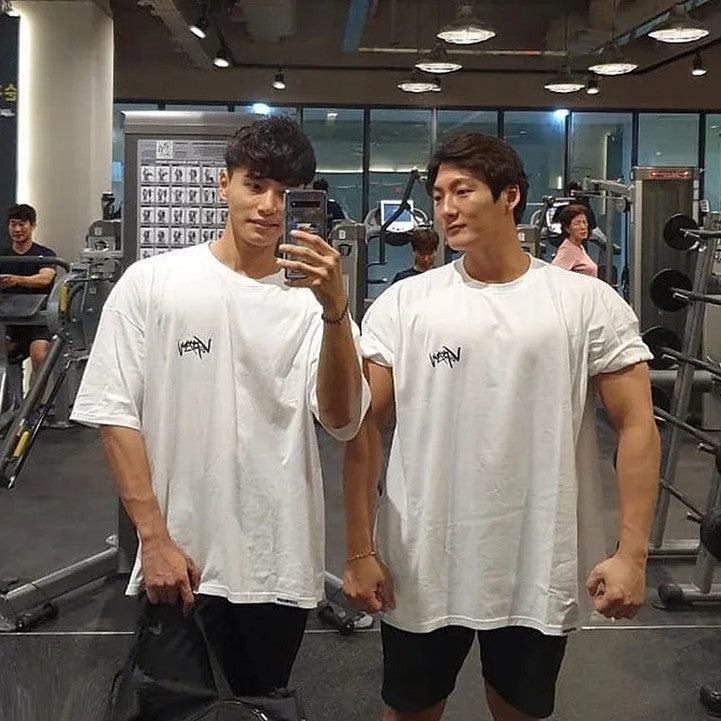 GPW Men's Oversized Bodybuilding Tee