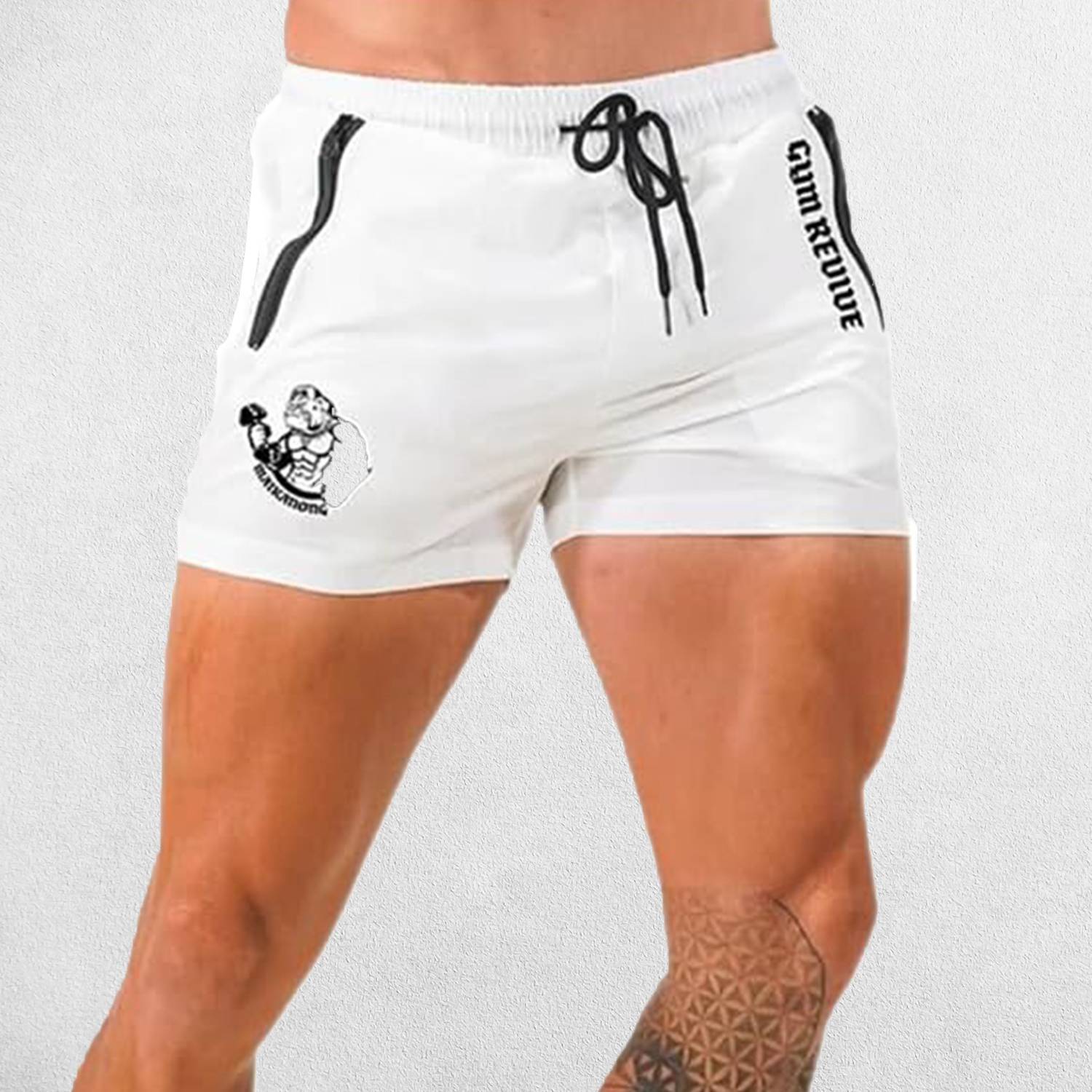 GPW Men's Quick-Dry Running & Beach Shorts