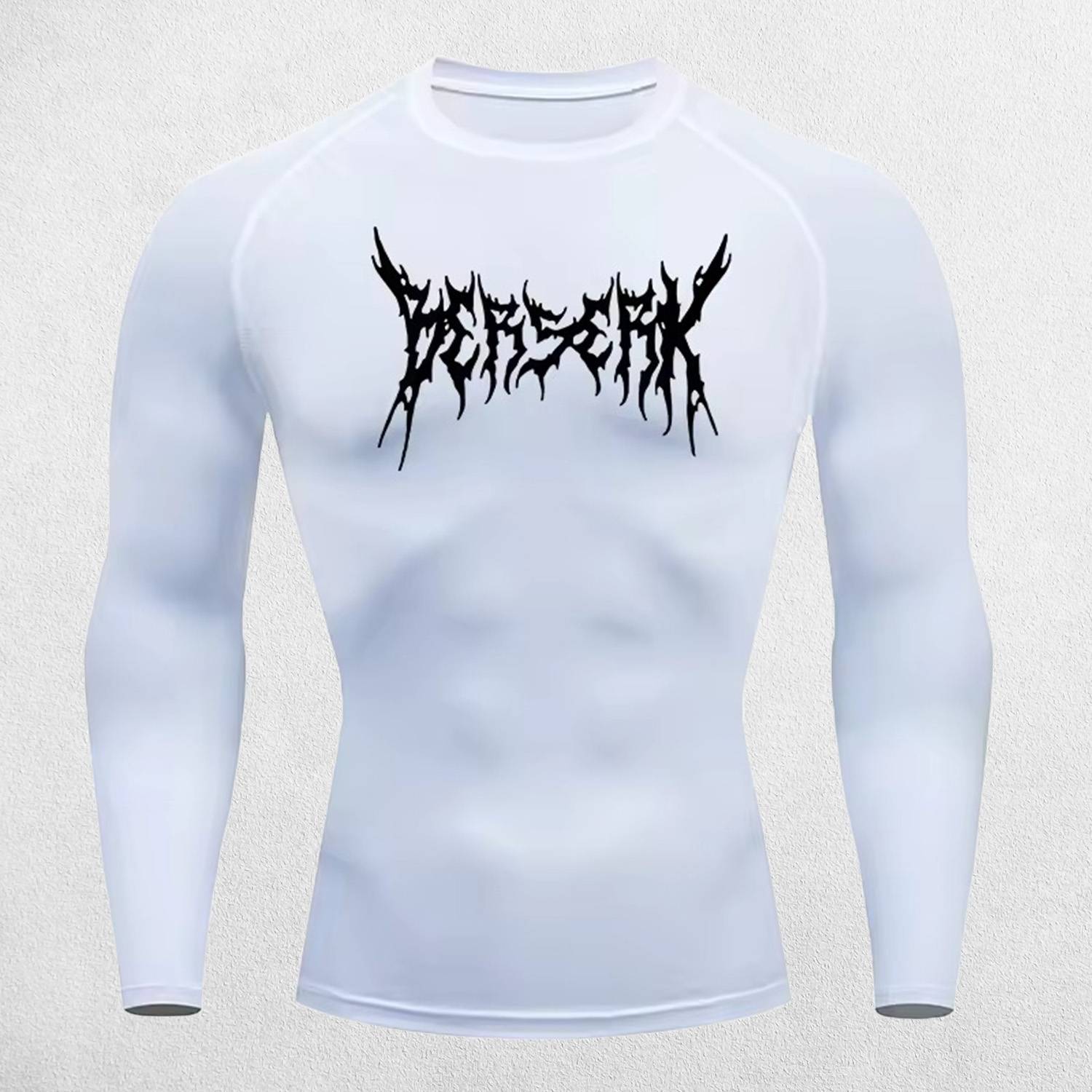 Men's Berserk Print Compression Rash Guard